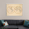 "The World Vintage Map"