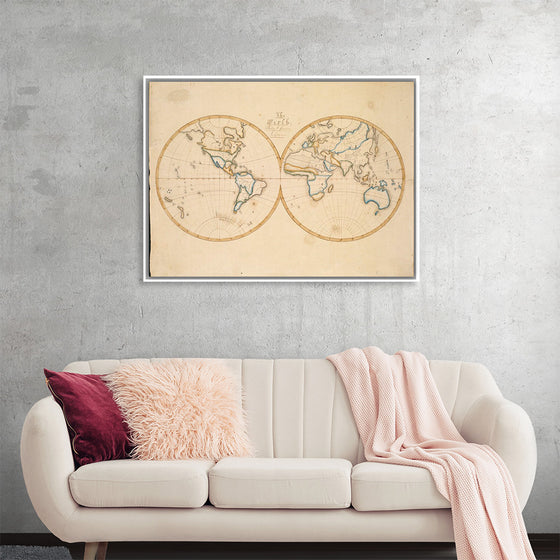 "The World Vintage Map"