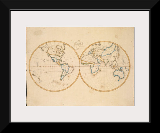 "The World Vintage Map"