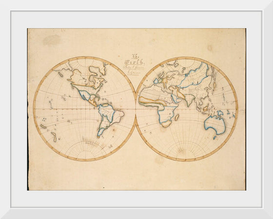 "The World Vintage Map"