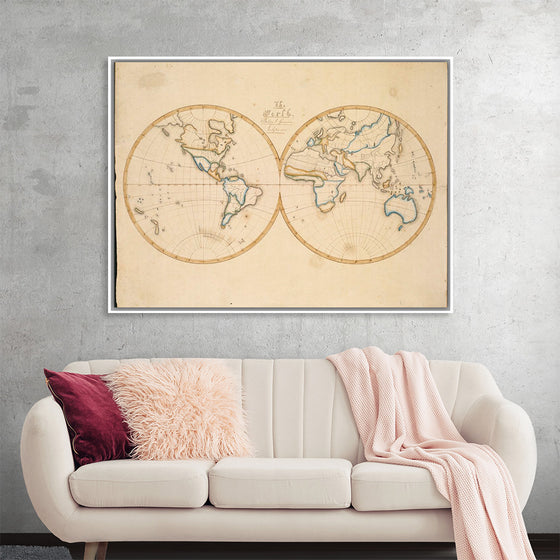 "The World Vintage Map"