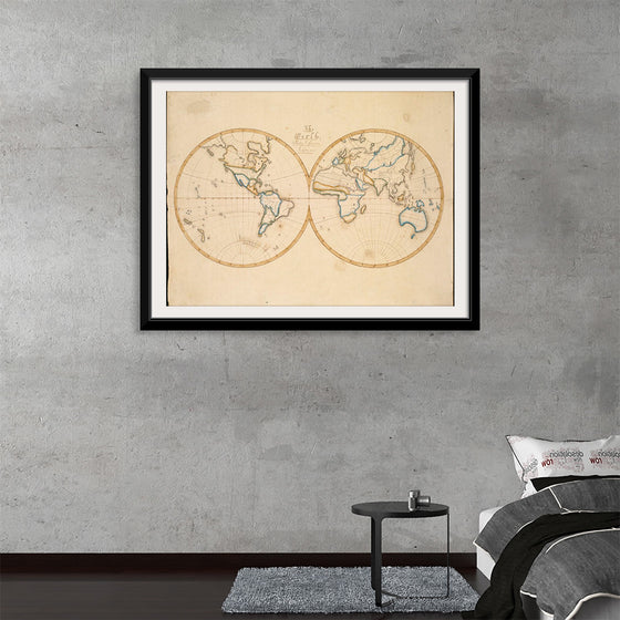 "The World Vintage Map"