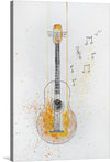 Immerse yourself in the soul-stirring “Guitar, Music, Strings, Melody” artwork that encapsulates the essence of musical euphoria. This exquisite print features a beautifully rendered guitar amidst a cascade of melodious notes, each stroke echoing the harmonious dance of strings and melody.
