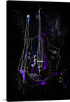 “Violin, Instrument, Music, Melody”: Immerse yourself in the soul-stirring elegance of our exclusive print. This exquisite piece captures the ethereal beauty of a violin amidst a celestial dance of color and light. Every stroke and splash of color is a symphony, echoing the timeless melodies that have graced our lives for centuries. 