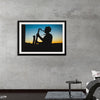 "Silhouette of a Man Playing Saxophone during Sunset", Victor Freitas