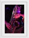 "Person Playing Saxophone"