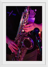 "Person Playing Saxophone"