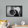 "Grayscale Photo of Cutaway Acoustic Guitar", Jessica Lewis Creative