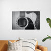 "Grayscale Photo of Cutaway Acoustic Guitar", Jessica Lewis Creative