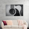 "Grayscale Photo of Cutaway Acoustic Guitar", Jessica Lewis Creative