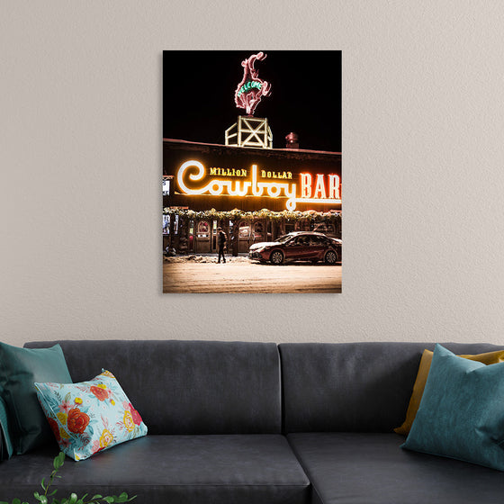 "Cowboy Bar Sign", Trace Hudson