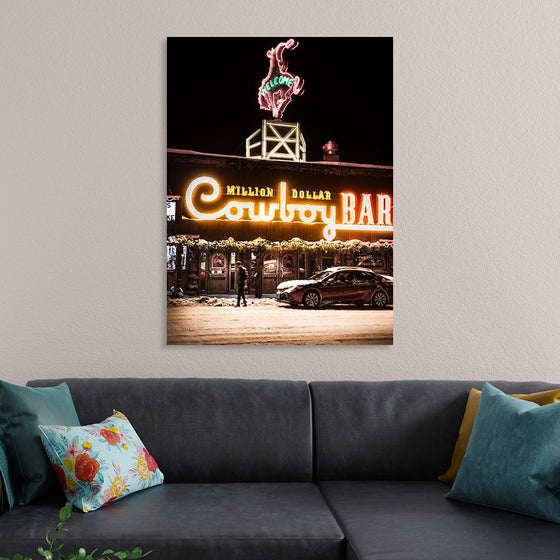 "Cowboy Bar Sign", Trace Hudson