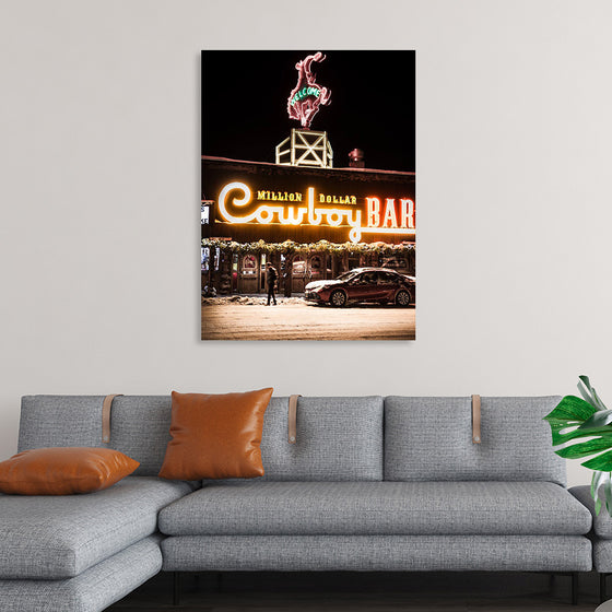 "Cowboy Bar Sign", Trace Hudson