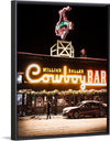 "Cowboy Bar Sign", Trace Hudson