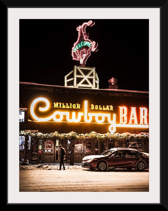 "Cowboy Bar Sign", Trace Hudson