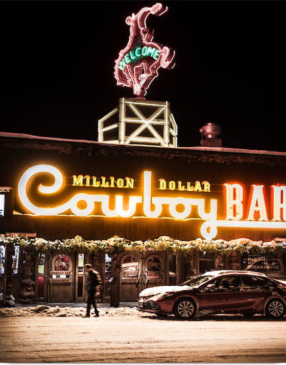 "Cowboy Bar Sign", Trace Hudson