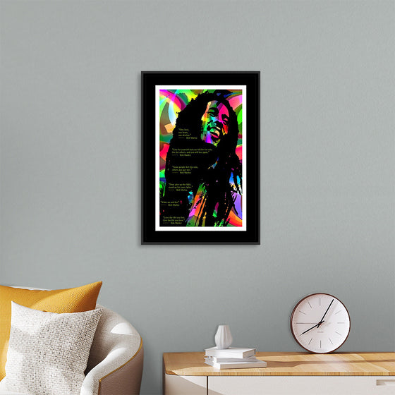 "Bob Marley- Digital Art Print"