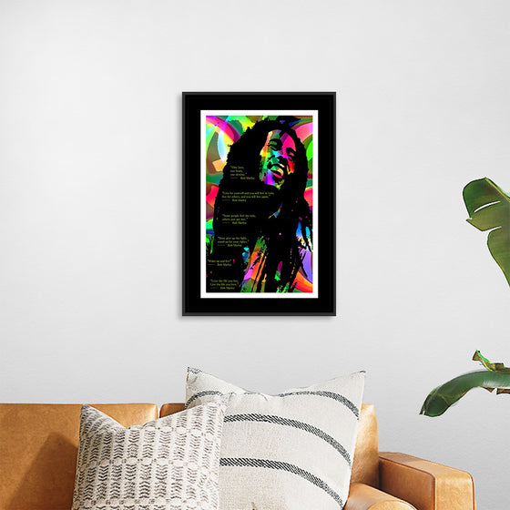 "Bob Marley- Digital Art Print"