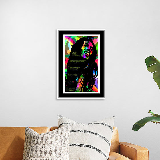 "Bob Marley- Digital Art Print"