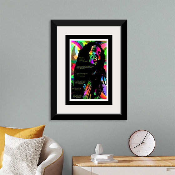 "Bob Marley- Digital Art Print"