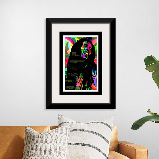 "Bob Marley- Digital Art Print"