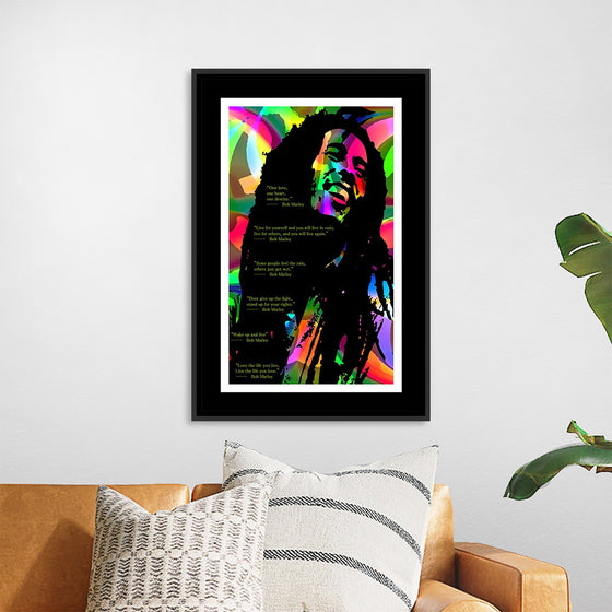 "Bob Marley- Digital Art Print"