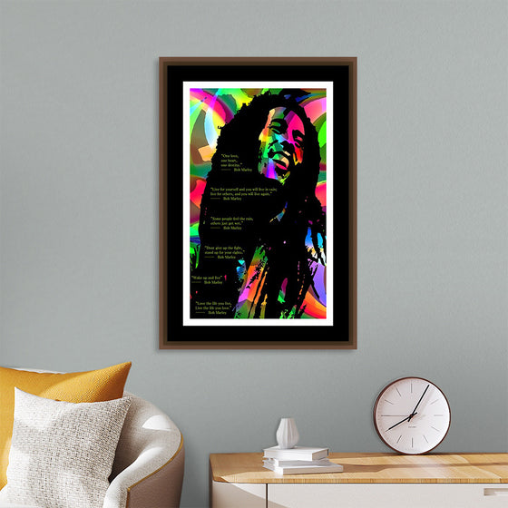 "Bob Marley- Digital Art Print"