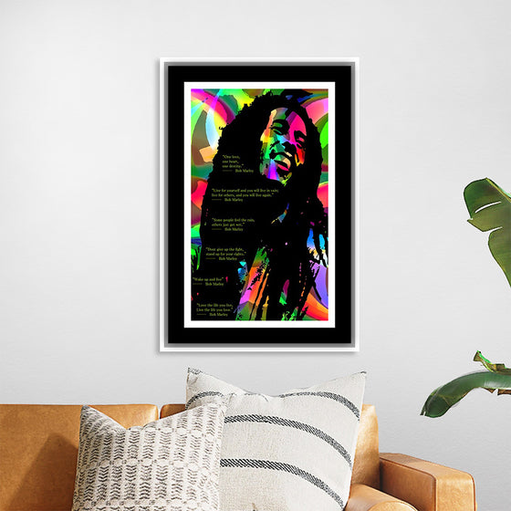 "Bob Marley- Digital Art Print"