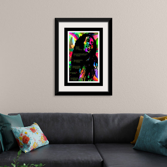 "Bob Marley- Digital Art Print"