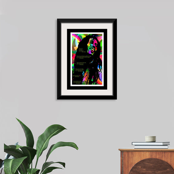 "Bob Marley- Digital Art Print"