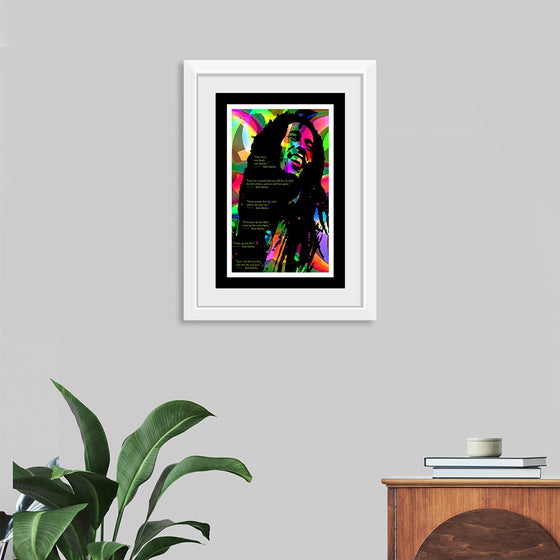 "Bob Marley- Digital Art Print"