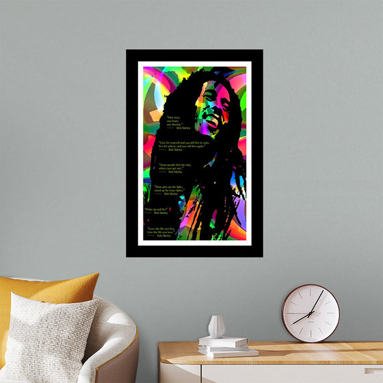 "Bob Marley- Digital Art Print"