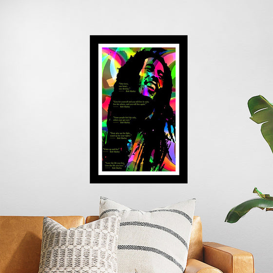 "Bob Marley- Digital Art Print"