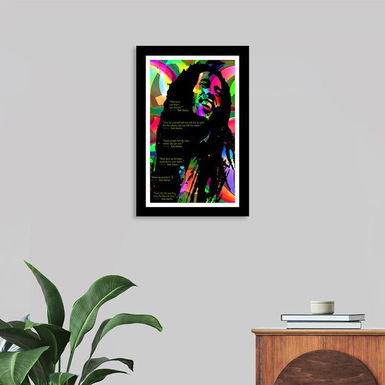 "Bob Marley- Digital Art Print"