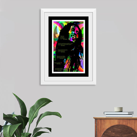 "Bob Marley- Digital Art Print"