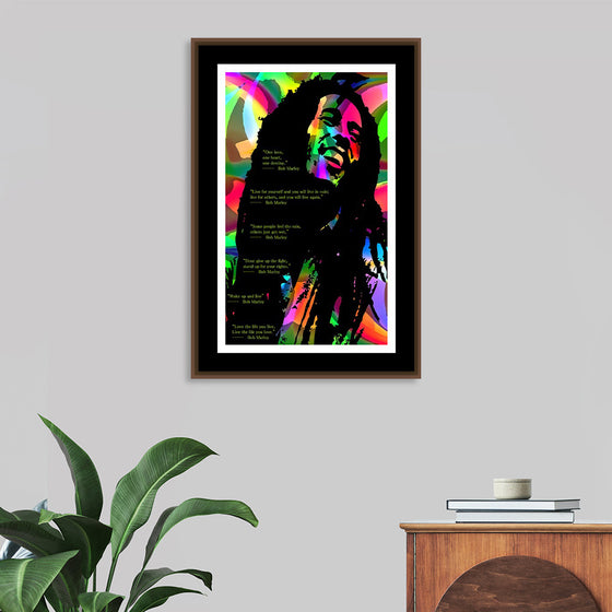 "Bob Marley- Digital Art Print"