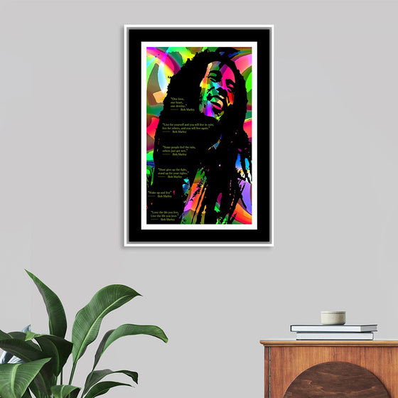 "Bob Marley- Digital Art Print"