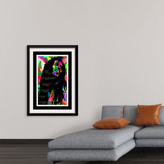 "Bob Marley- Digital Art Print"