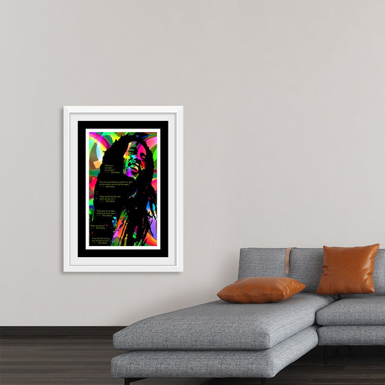 "Bob Marley- Digital Art Print"