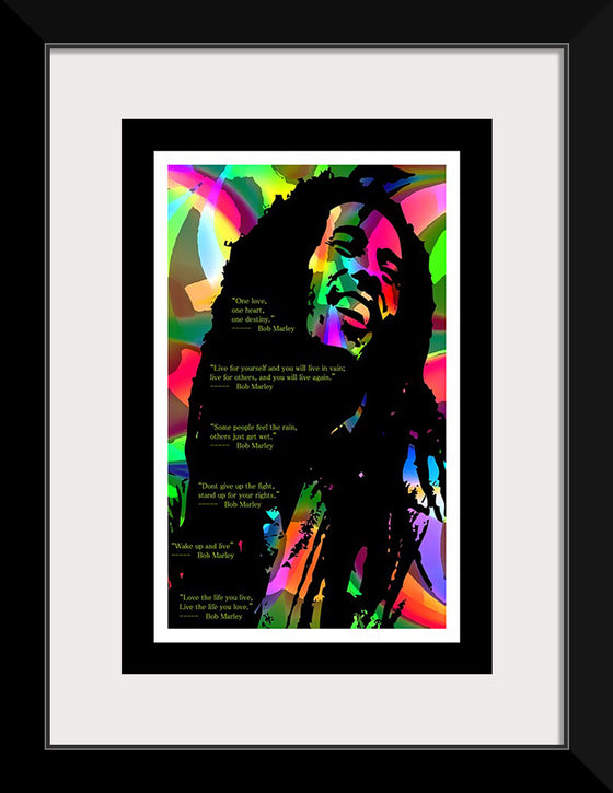 "Bob Marley- Digital Art Print"