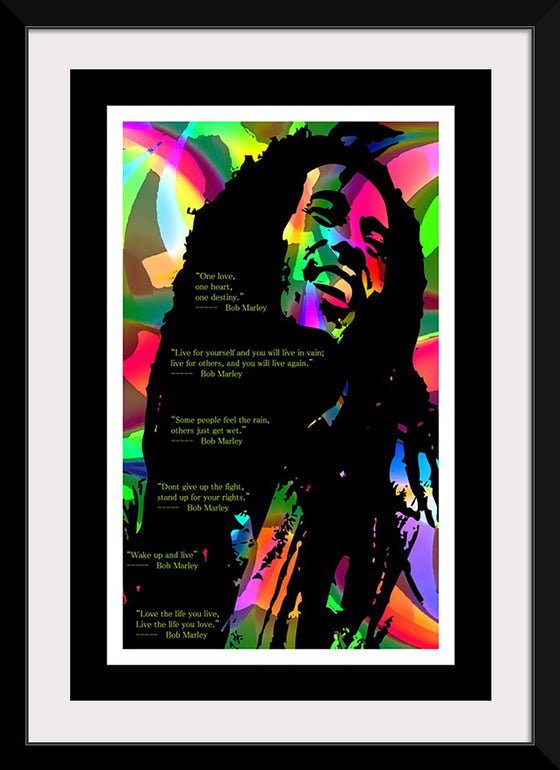 "Bob Marley- Digital Art Print"