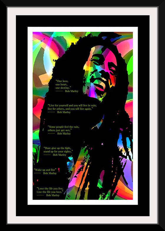 "Bob Marley- Digital Art Print"