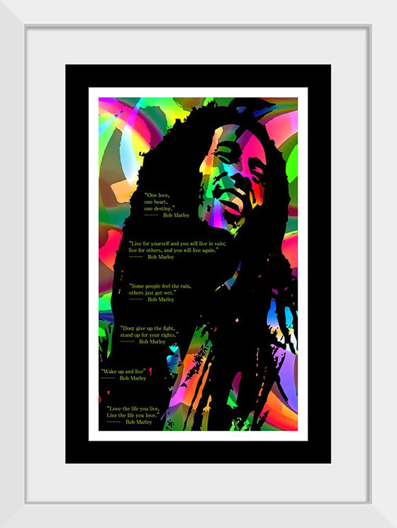 "Bob Marley- Digital Art Print"