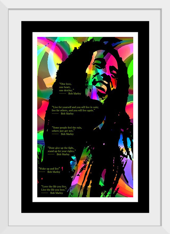 "Bob Marley- Digital Art Print"