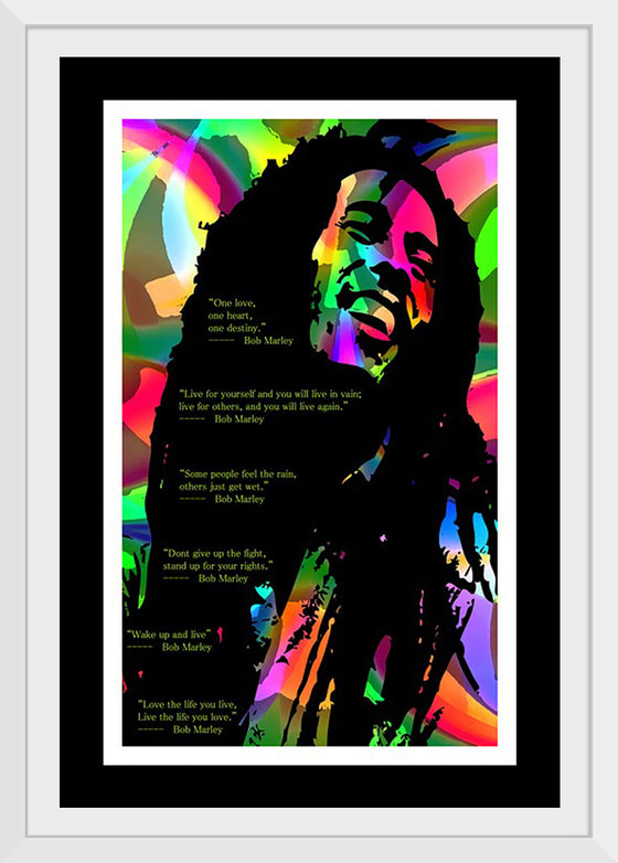 "Bob Marley- Digital Art Print"