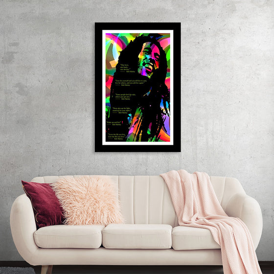 "Bob Marley- Digital Art Print"