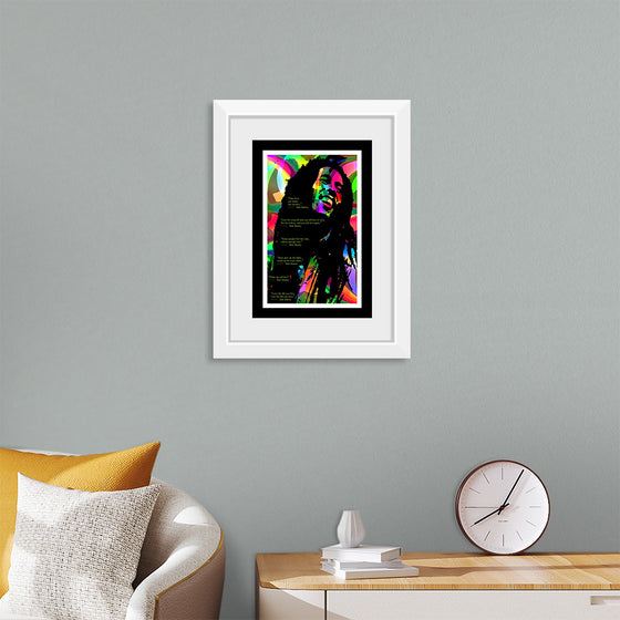 "Bob Marley- Digital Art Print"