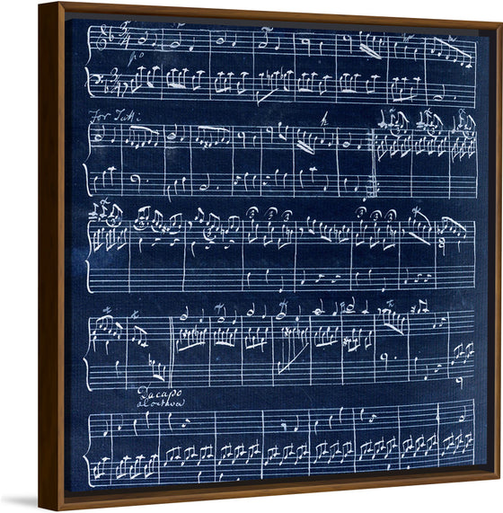 "Vintage Music Sheet"