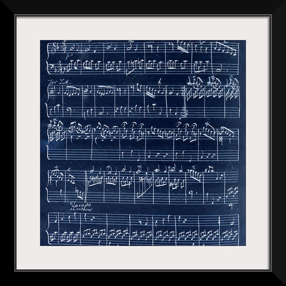 "Vintage Music Sheet"