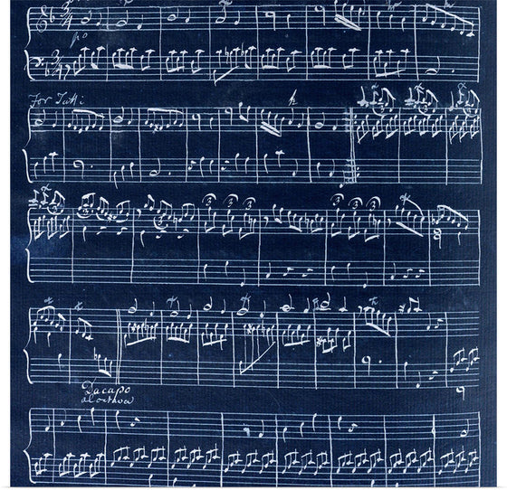 "Vintage Music Sheet"